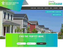 Tablet Screenshot of fortdrummch.com
